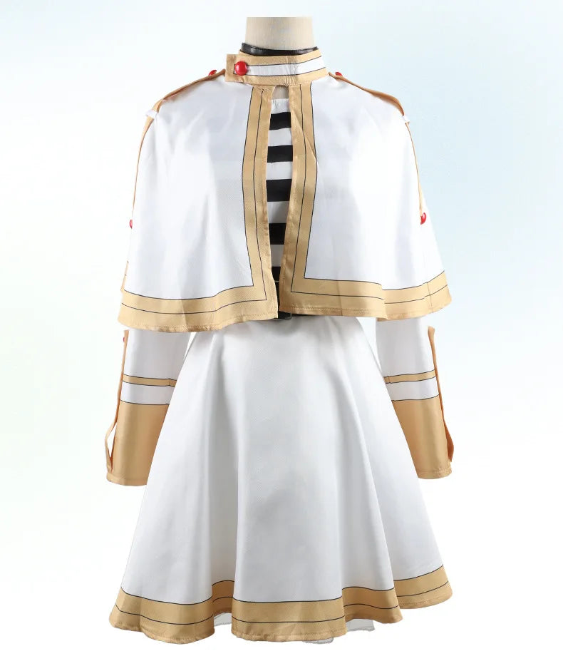 In Stock Sousou No Frieren Cosplay Frieren Fantasia Costume Coat Shirts Outfit Fantasy Women Halloween Carnival Party Clothes