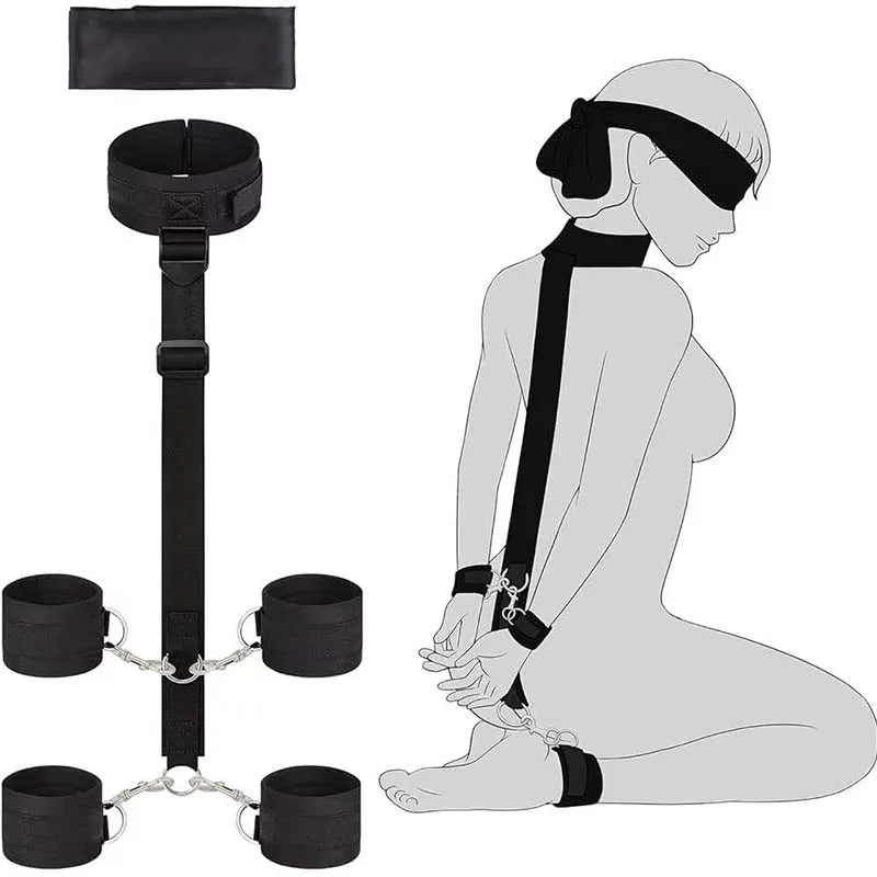 Adult Games Erotic Sex Toys For Woman Couples SM Fetish Slave BDSM Bondage Restraints Handcuffs Shackles Erotic Accessories