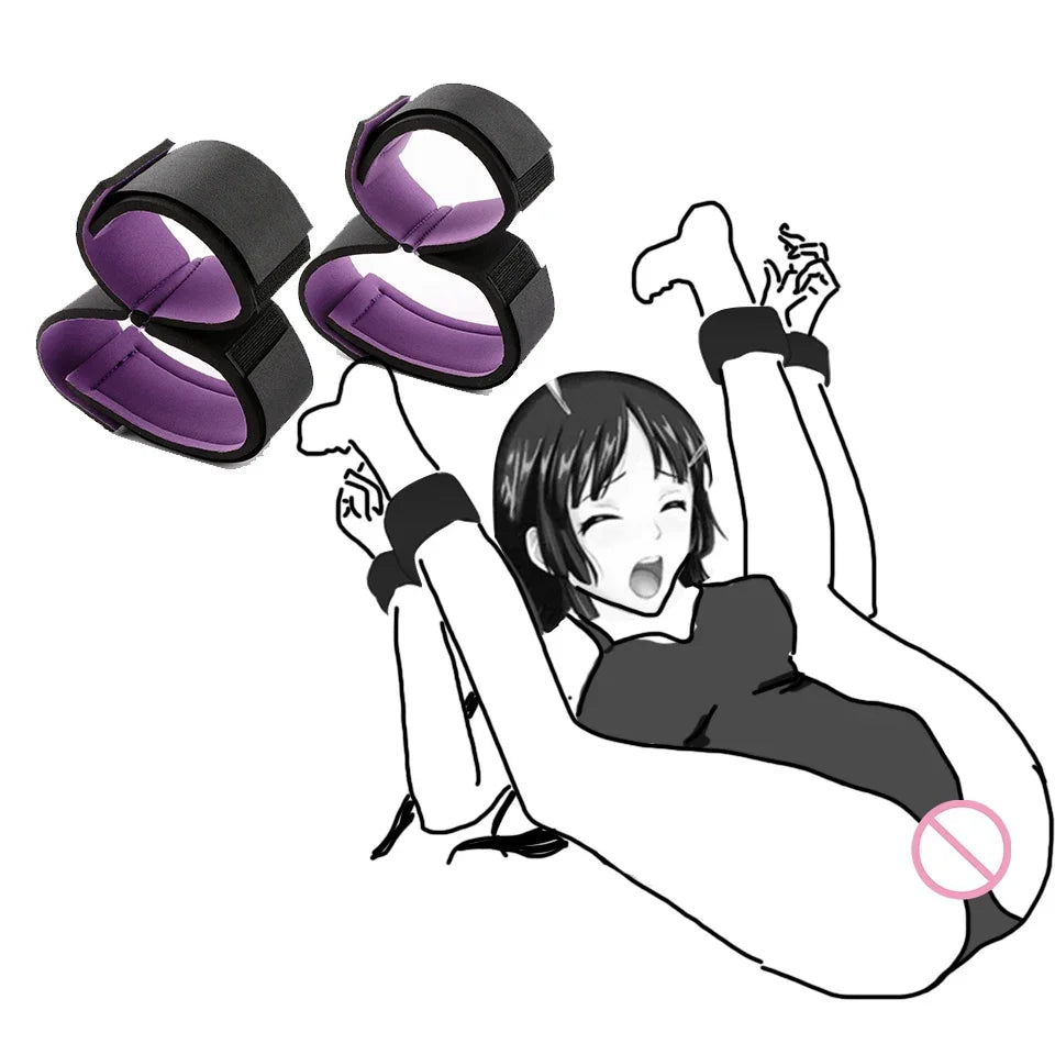 Adult Games Erotic Sex Toys For Woman Couples SM Fetish Slave BDSM Bondage Restraints Handcuffs Shackles Erotic Accessories 18
