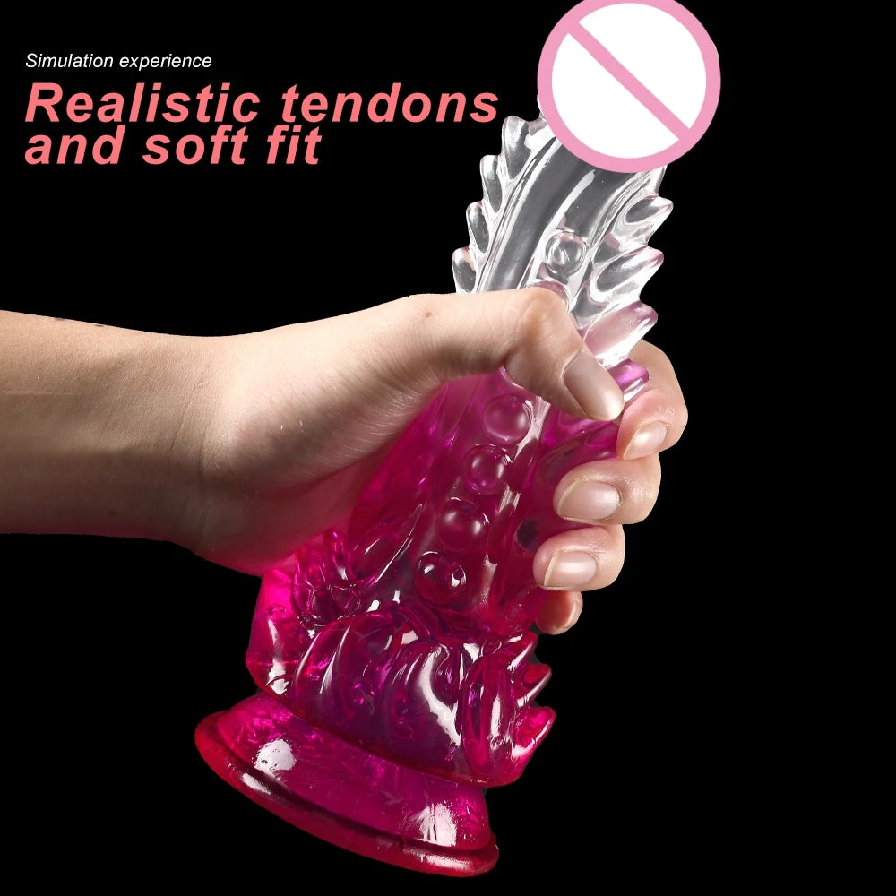 Enorme Dildo Realistische Penis Pik Dier Dildo Zuignap Monster Dick Anale Seksspeeltjes Voor Vrouwen Masturbator Sekswinkel Volw
