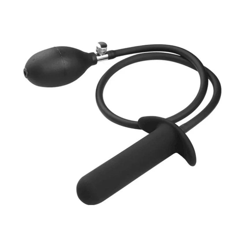 Inflatable Anal Dildo Plug Expandable Butt Plug with Pump Sex Toys for Women Men Anal Dilator Massager Adult Products Silicone