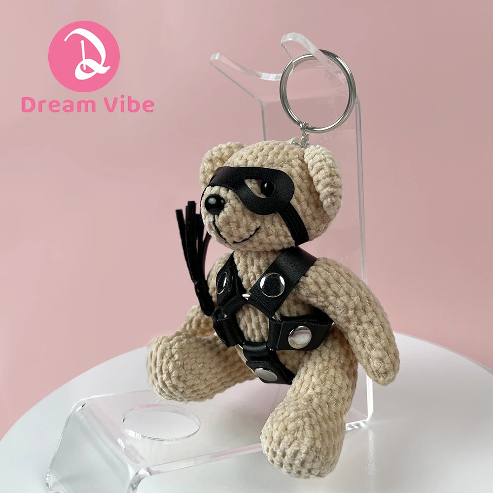 Bondage Bear Love Toy Gift for Bride To Be or Bachelar Party Intimate Sex Play Erotic Fun 18+ Kinky Fetish Sex Toy Game Couple
