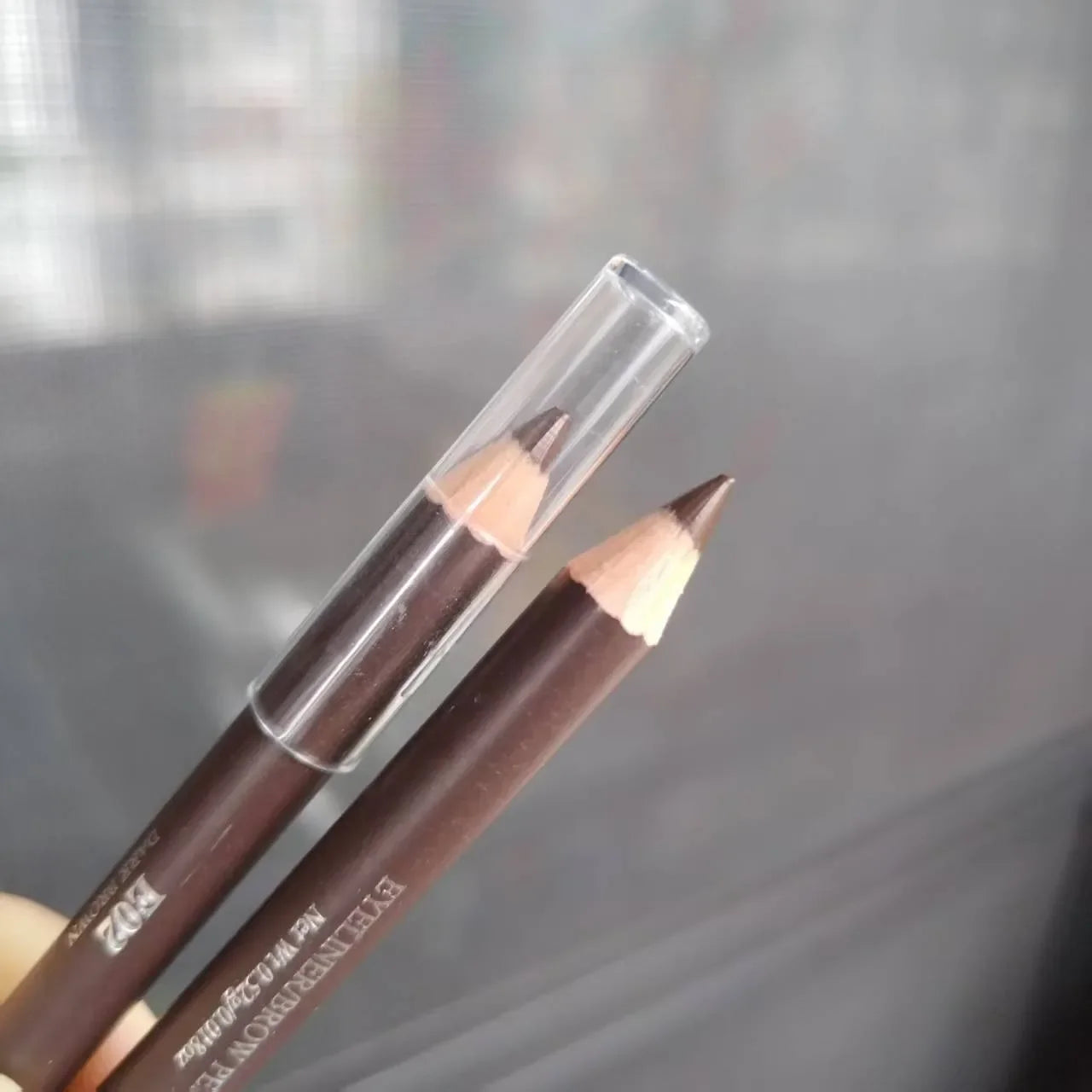 Professional Multi-Function Wooden Makeup Pencil Waterproof For Eyebrows & Eyeliner  All-in-One Precision Tip Long Wear Cosmetic