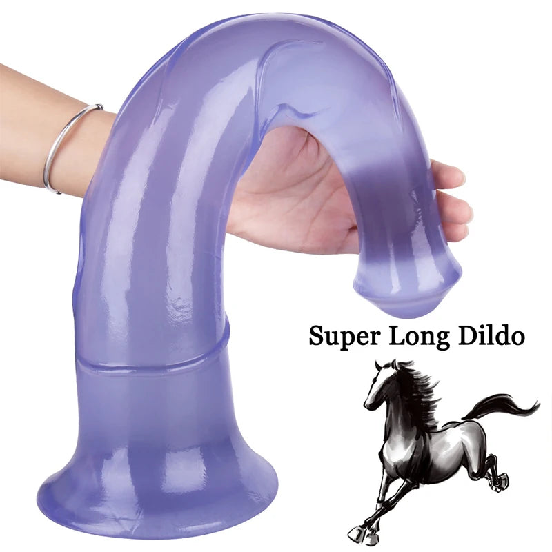 Huge Animal Dildo Horse Penis For Women Lesbian Gay Anal Expand Dildos G Spot Super Long Anal Sex Toys Female Masturbator