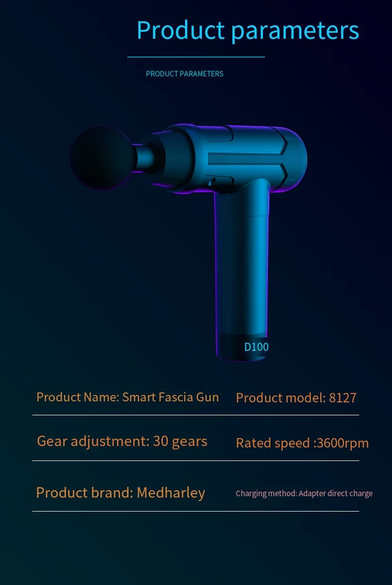 Electric Massage Gun Deep Tissue for Facial And Body Relaxing Muscle Care for Arms Back Leg Sport Fitness Christmas gift