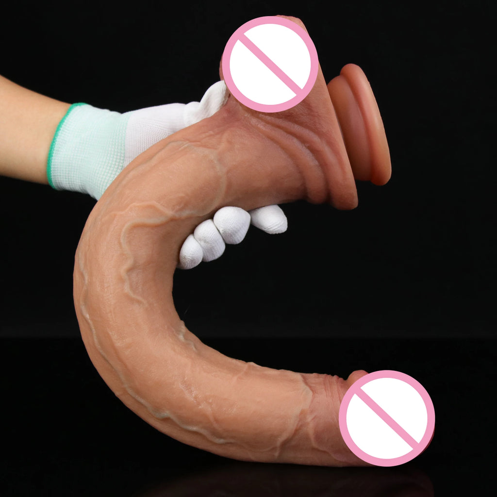 16.73in Super Long Penis Dildo Realistic Soft Dildo With Suction Cup Anal Sex Toys For Men Women Masturbator Huge Phallus toy