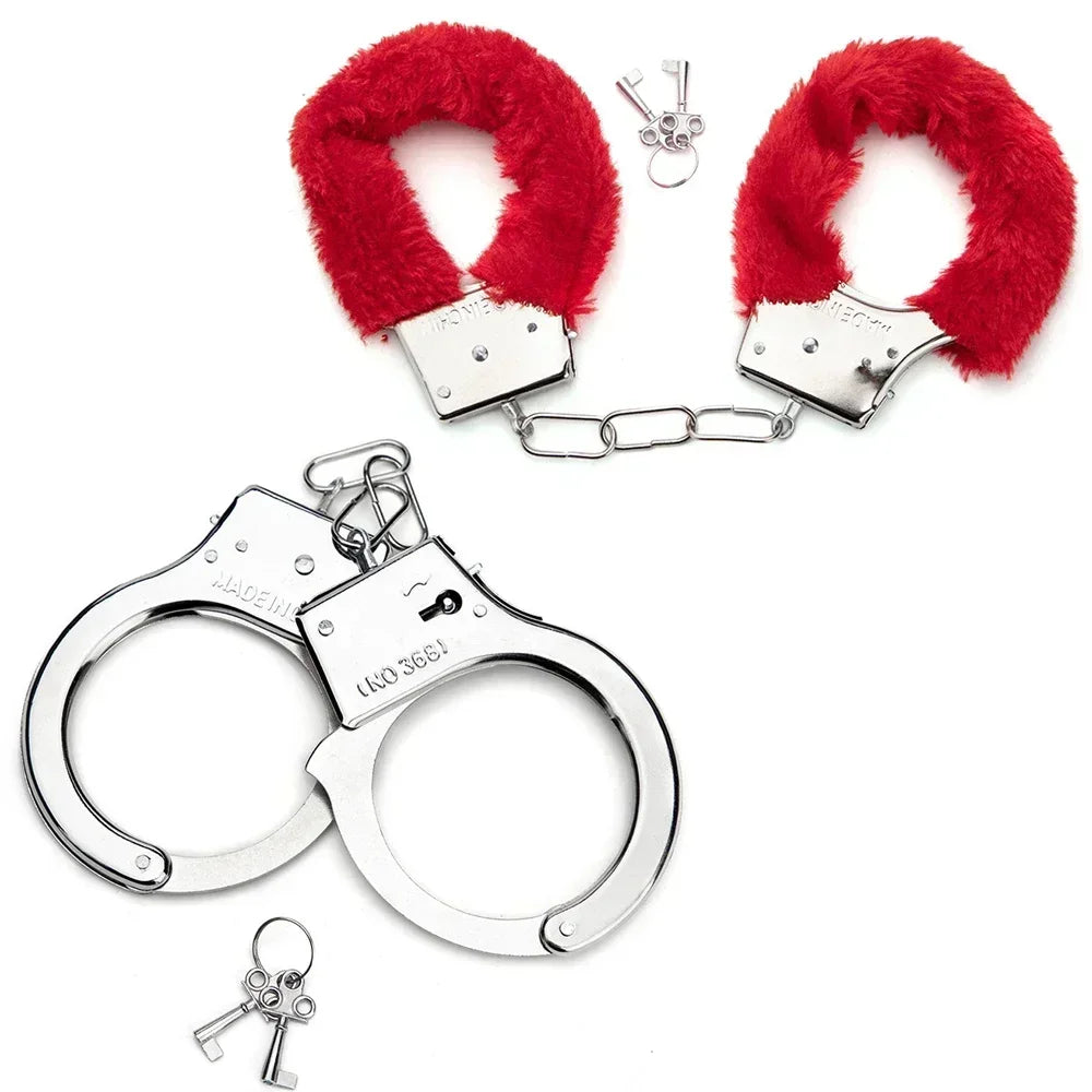 Erotic Accessories Sex Toys 2pc BDSM Bondage Handcuffs for Restraints Cuffs Fetish Adult Couples Games Juguetes Sexuales Gift