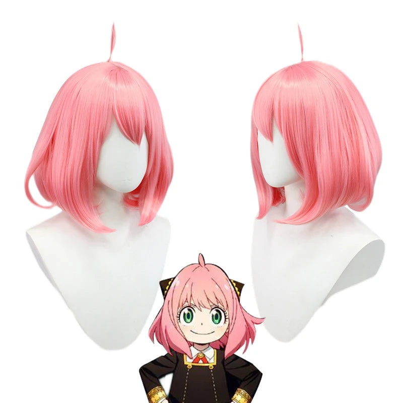 Anime Spy X Family Cosplay Costume Yor Forger Sexy Dress Loid Forger Light Green Suit Anya Kawaii Outfit Carnival Party Wig COS