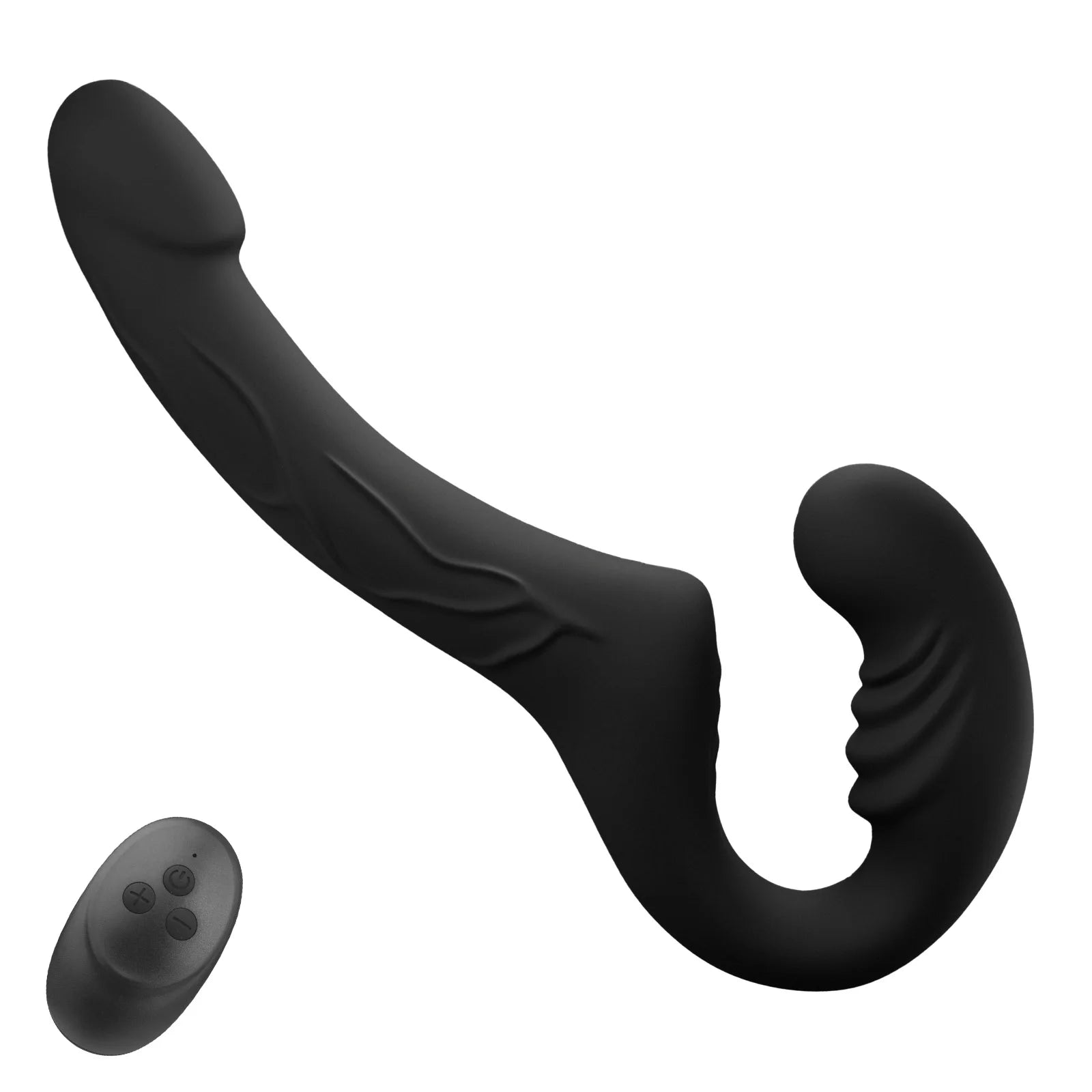 GAIWU 6 Inch & 4 Inch Strap On Double Sided Dildo 10 Strong Vibrating Anal Clitoral G Spot Vibrator Pegging & Lesbian Sex Toys