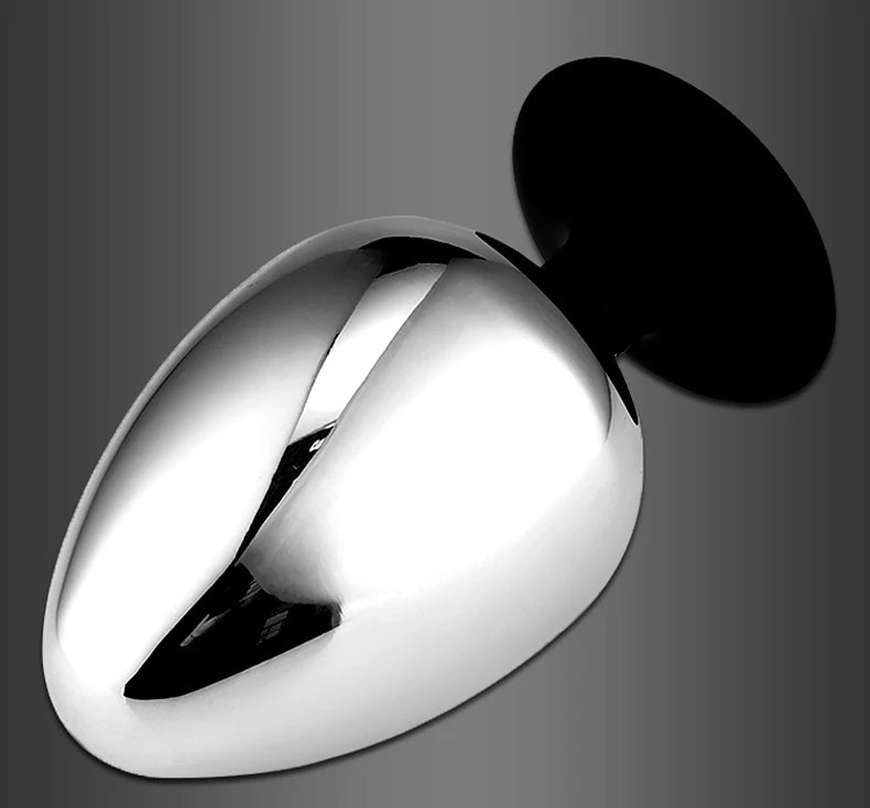 Extra Big Diameter Dilatador Anal Expander Metal Buttplug Adult Sex Toys Masturbator Large Anal Plug G Spot Butt Plugs for Women