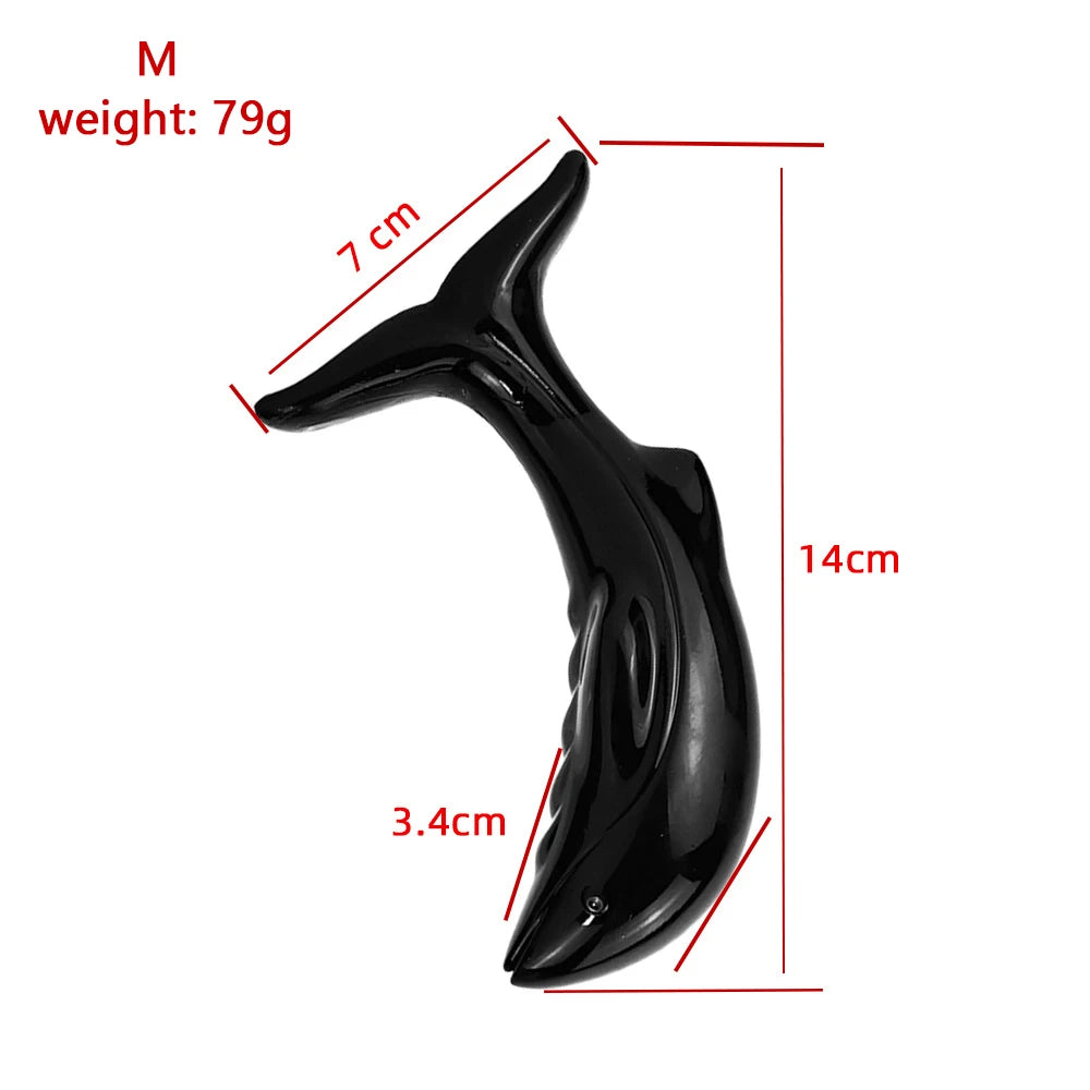 Unisex Little Dolphin Anal Plug Wearable Anal Massage Masturbator Cute Butt Plug for Beginners Couples Adult Sex Toy