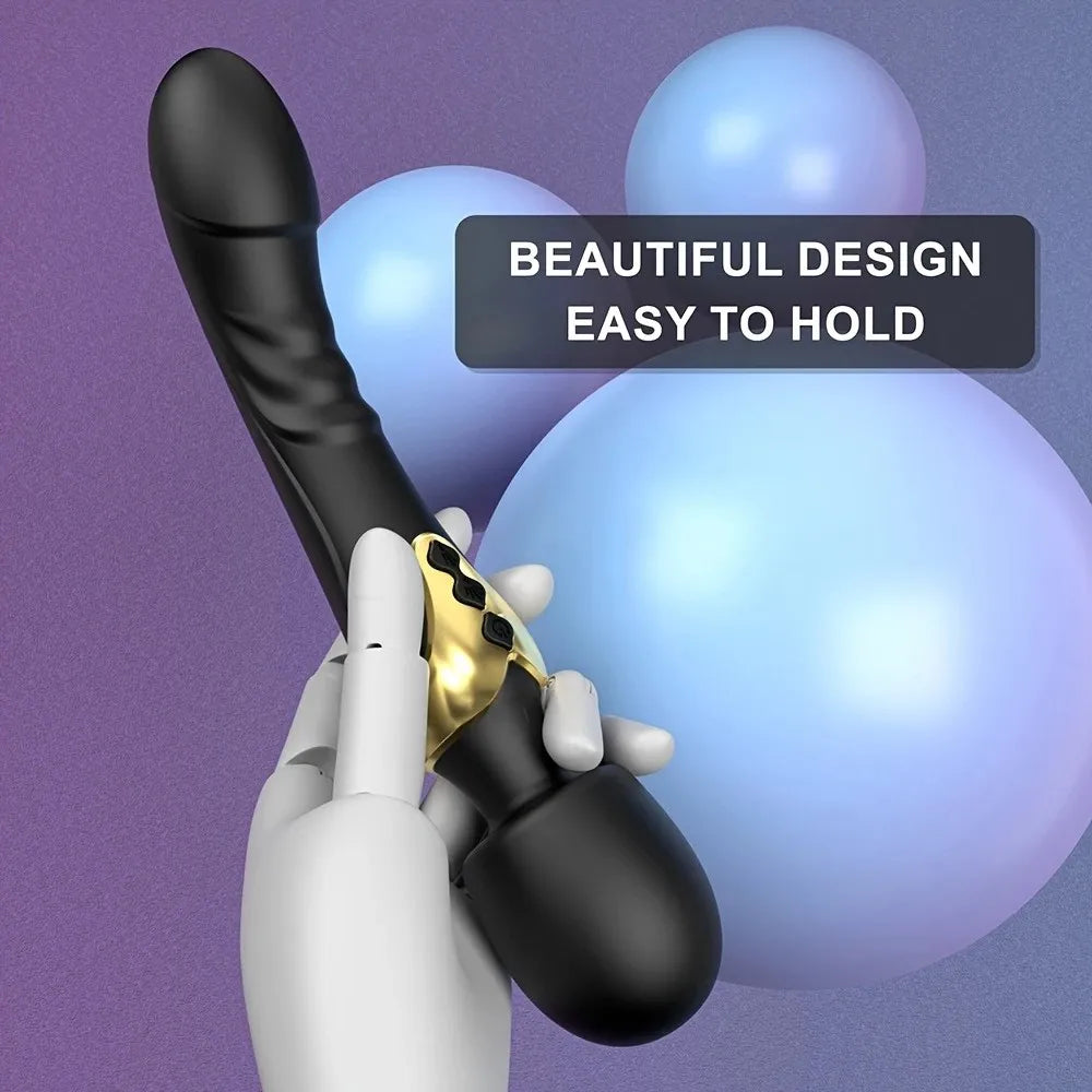 Powerful AV vibrator, dildo, female wand, 10 modes, clitoral stimulator, g -spot， Vaginal massage, adult sex toys