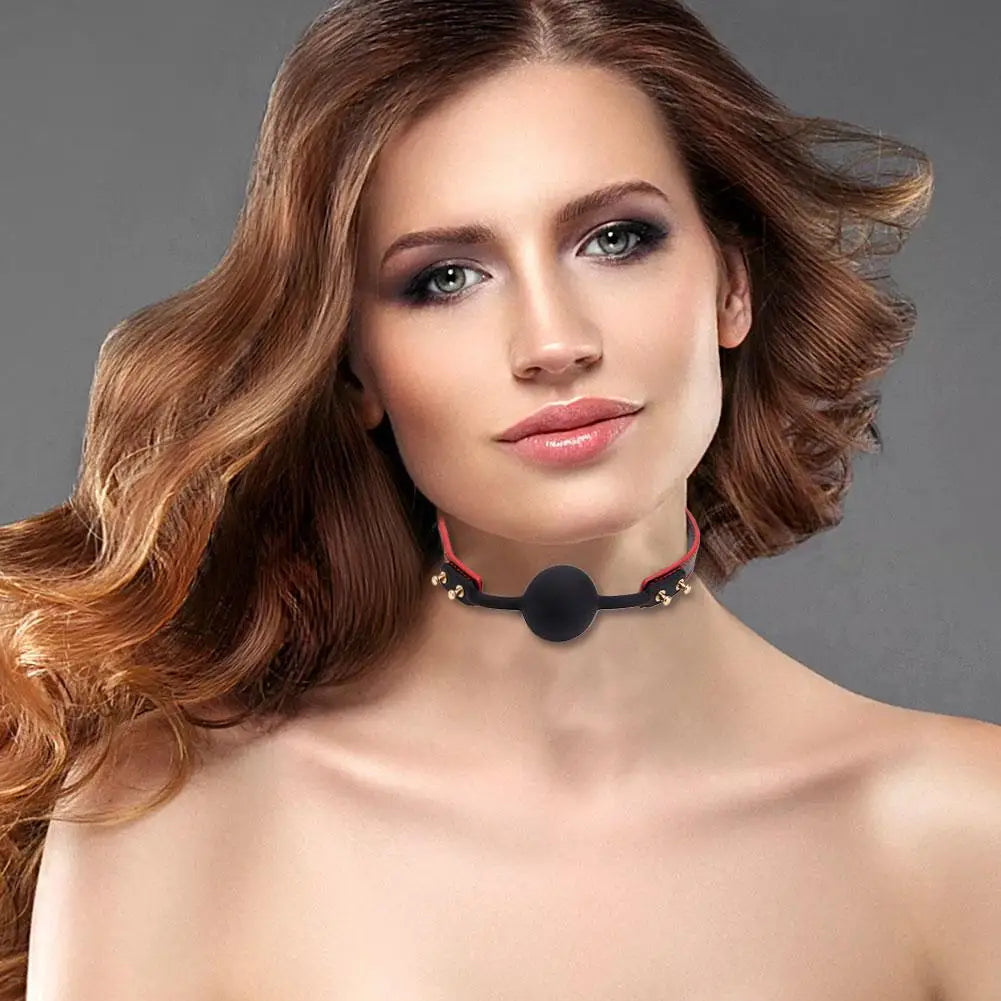 Role-playing Props PU Leather Collar Whip Flirting Mouth plug Handcuffs Sex toys for Women Men Couple Adult Games Sex Toy