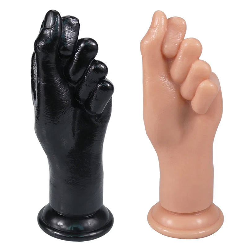 Anal Plug for Fist Sex The Fister Hand Butt Plug with Hand Free Suction Cup Forearm Dildo Sex Toy for Vaginal or Anal Fisting