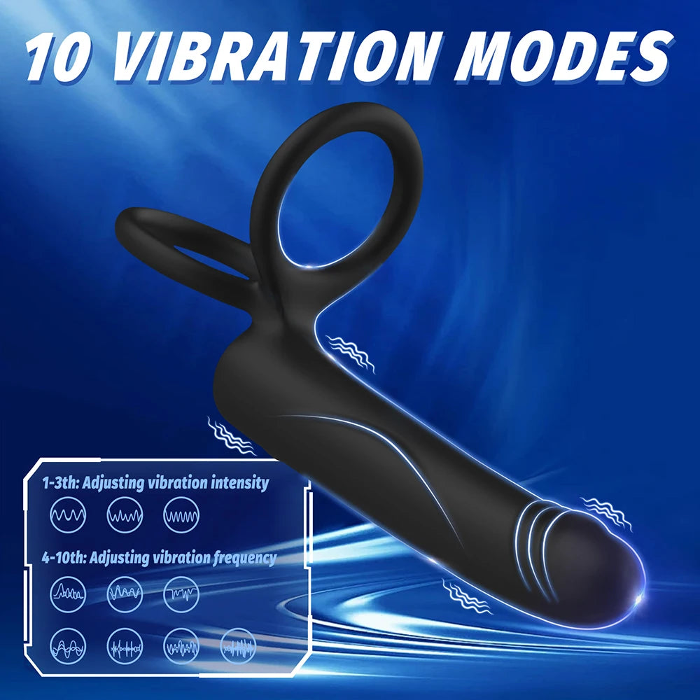 Anal Plug Double Penetration Dildo Butt Plug Vibrator For Men Strap On Penis Massage Vagina Plugs Adult Sex Toys For Couples 18+