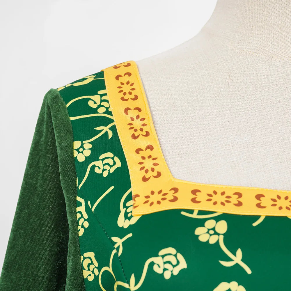 Lord Farquaad Cosplay Costume Fiona Princess Dress discovered prince Mens Costume Shrek Full Set Halloween Carnival Outfit