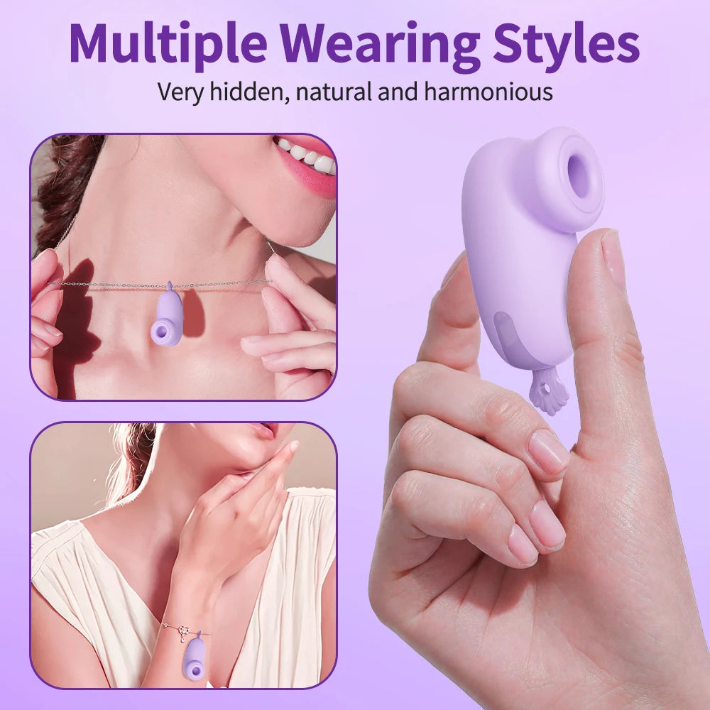 Super Mini Clitoral Sucking Vibrator for Women Clit Nipple Sucker Vacuum Stimulator Female Sex Toy for Adult Pleasure 18+