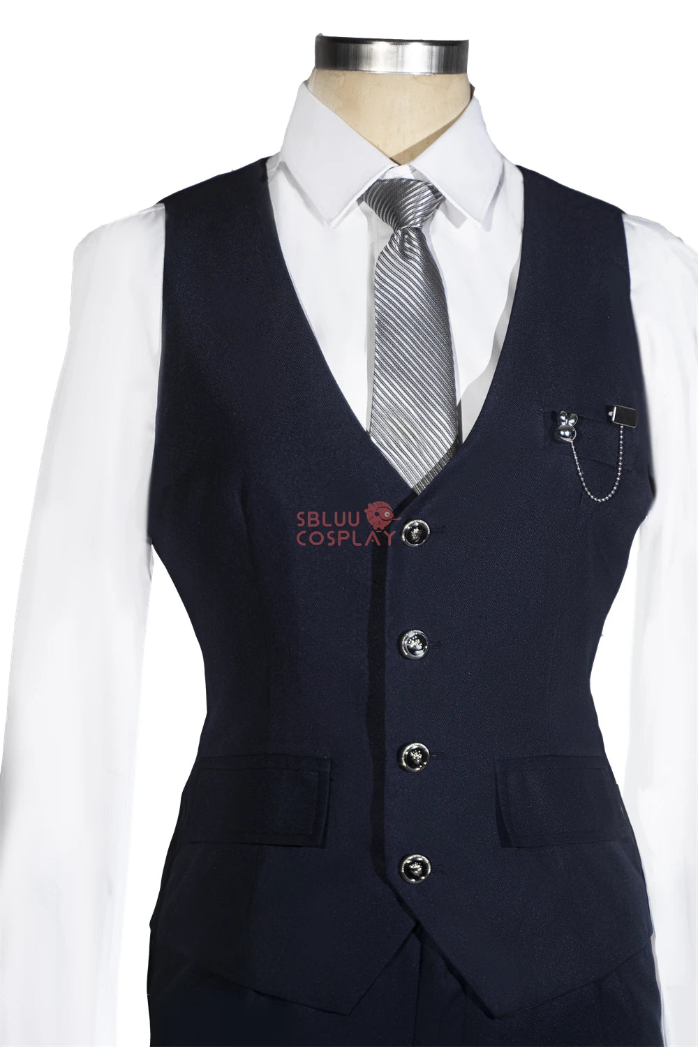 SBluuCosplay Rabbit Butler Xavier Cosplay Costume Game Love and Deepspace Bunny Shen Xinghui Costume Qiyu Rafayel Halloween