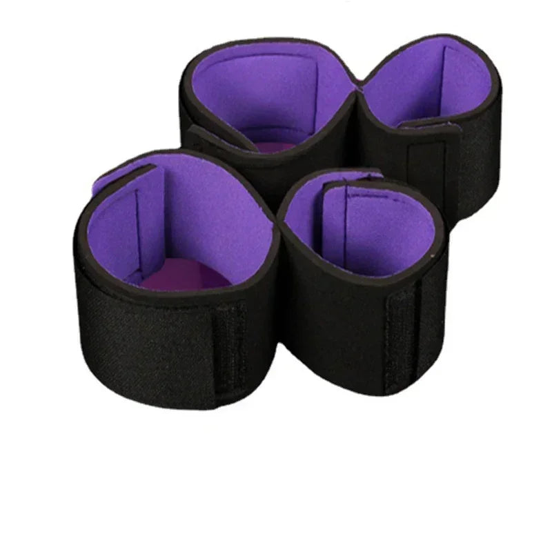 Erotic Bondage Sex Toys BDSM Set for Adult Sexy Shop Women Handcuffs Ankle Cuff Restraints Fetish Sex Toy for Couples Game