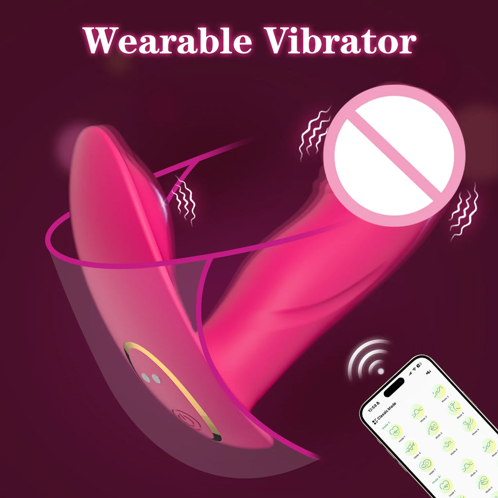 Dildo Vibrators Panties for Women Female Masturbator Clitoris Stimulator Vagina Massager Vibrator Erotic Toy Sex Machine 18