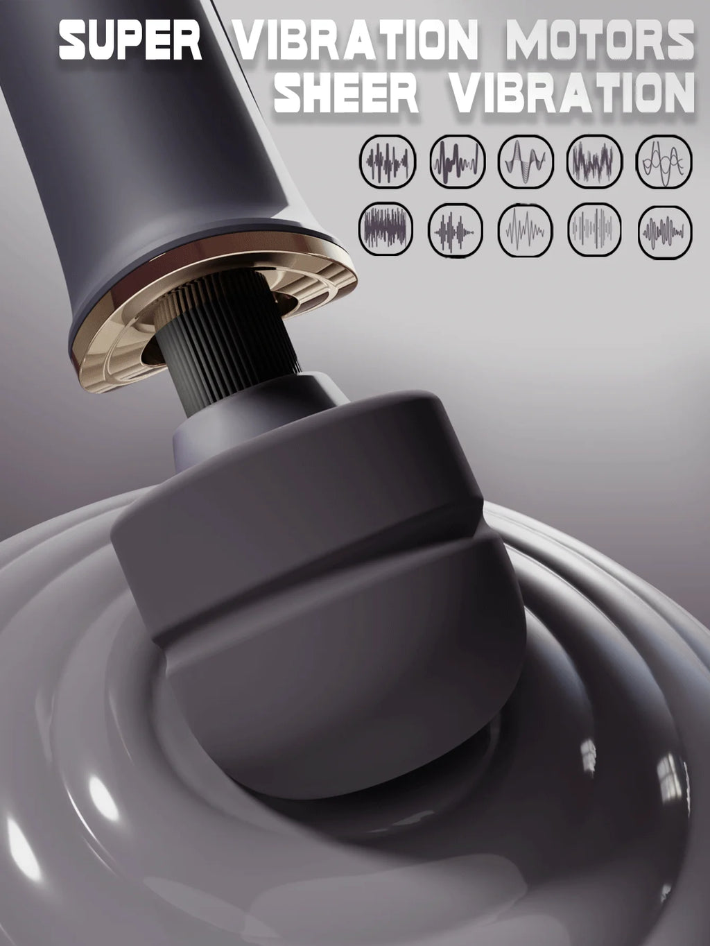 Large AV Vibrator Powerful G Dot Vibrator with 10 Vibration Patterns Clitoral Stimulator Female Masturbator Vibrator Sex Toys