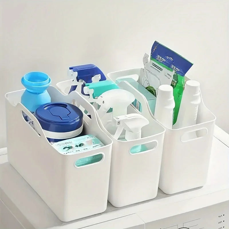 1pc Contemporary Rectangular Soft Storage Bins - Multipurpose Kitchen Sink Organization