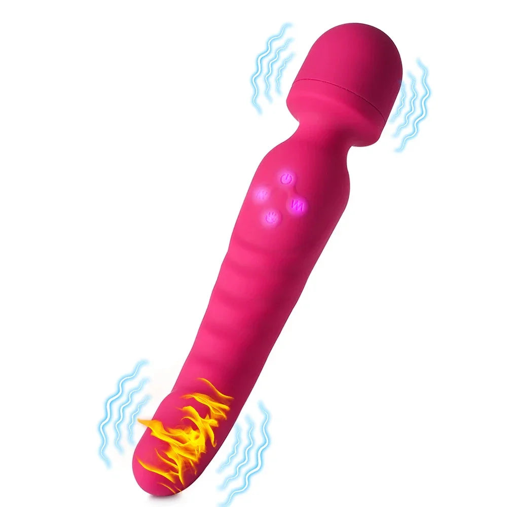 3 IN 1 Mode Dildos Vibrator AV Sex Machine Magic Wand Clitoris G Spot Stimulator Female Vagina Massager Woman Adults Sex Toy 18+