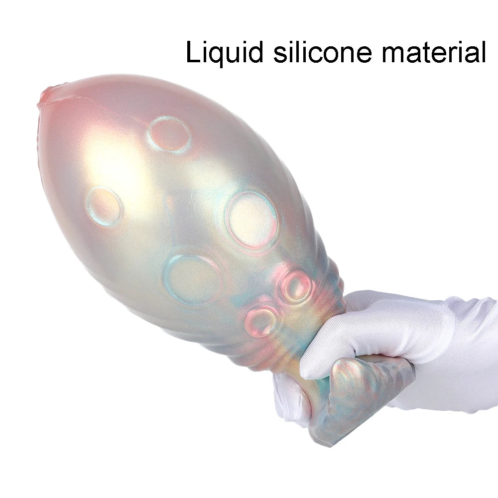 Inflatable Anal Plug Max 11cm Huge Buttplug Inflatable 18+ BDSM Sex Game for Women Men Gay Anal Dilation Prostate/G-spot Massage