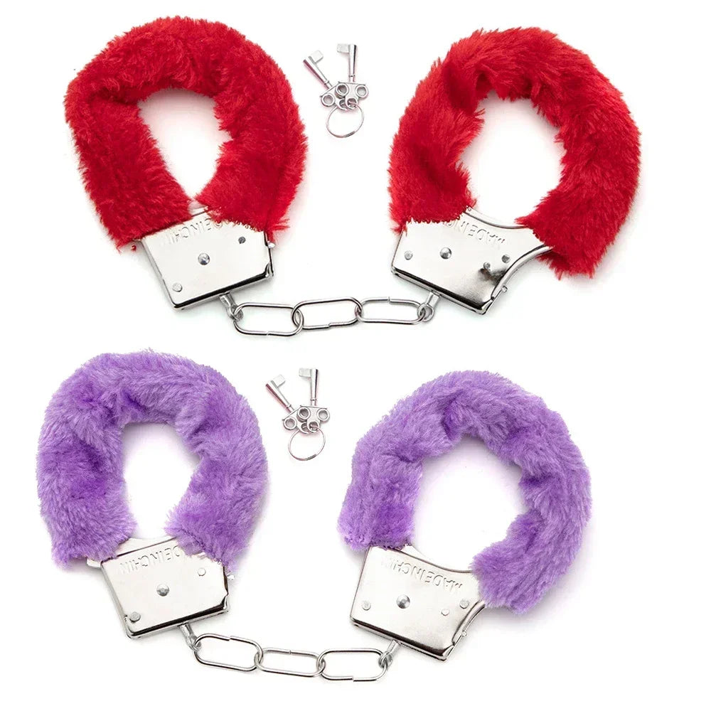 Erotic Accessories Sex Toys 2pc BDSM Bondage Handcuffs for Restraints Cuffs Fetish Adult Couples Games Juguetes Sexuales Gift