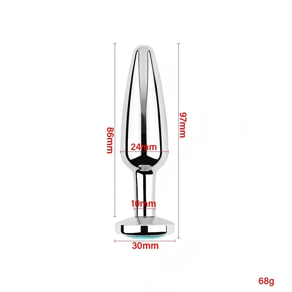 Metal Anal Beads Butt Plug Set Small Large Wearable Ass Analplug Jewelry Dilator Dildo Prosate Massager Sex Toy Man Women Shop