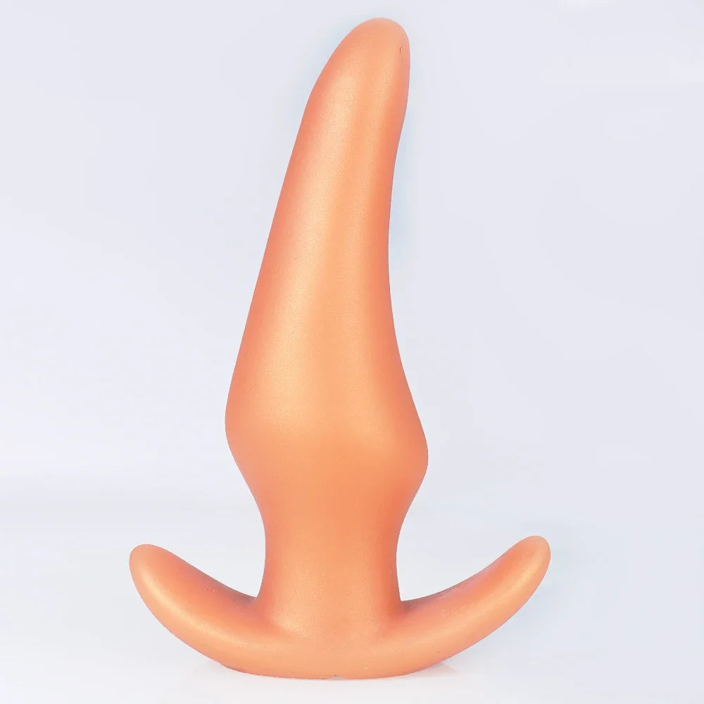 Wearable Anti Drop Soft Anal Plugs Prostate Massage Liquid Silicone Huge Butt Plug Anal Training Comfortable To Wear Butt Plug