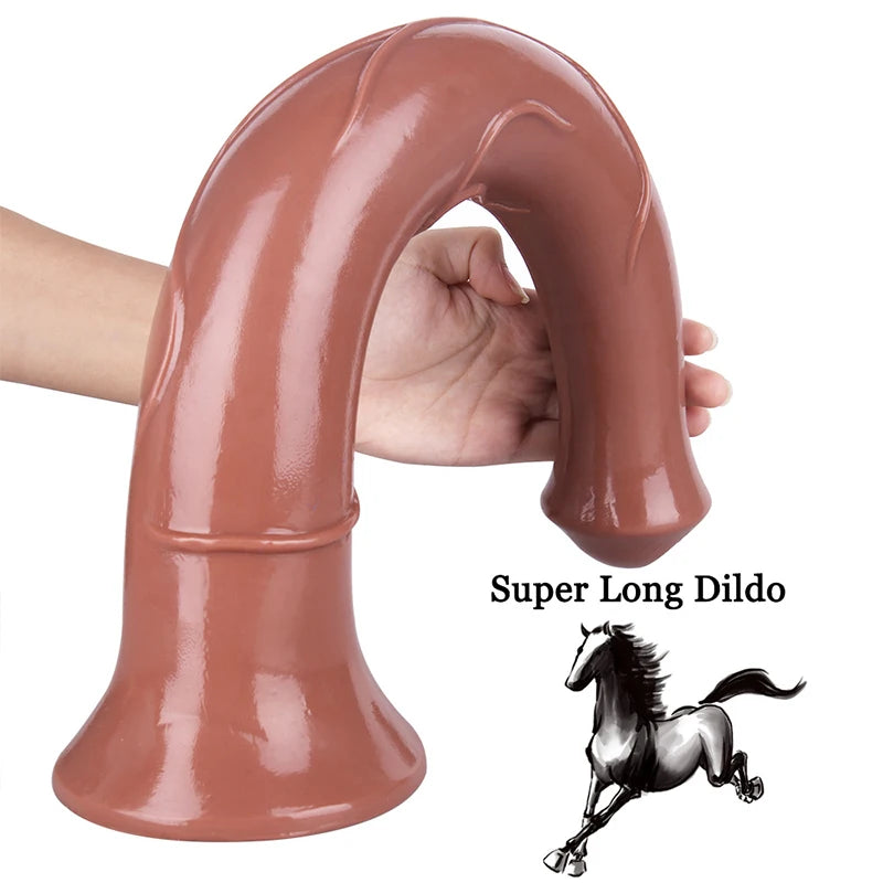 Huge Animal Dildo Horse Penis For Women Lesbian Gay Anal Expand Dildos G Spot Super Long Anal Sex Toys Female Masturbator