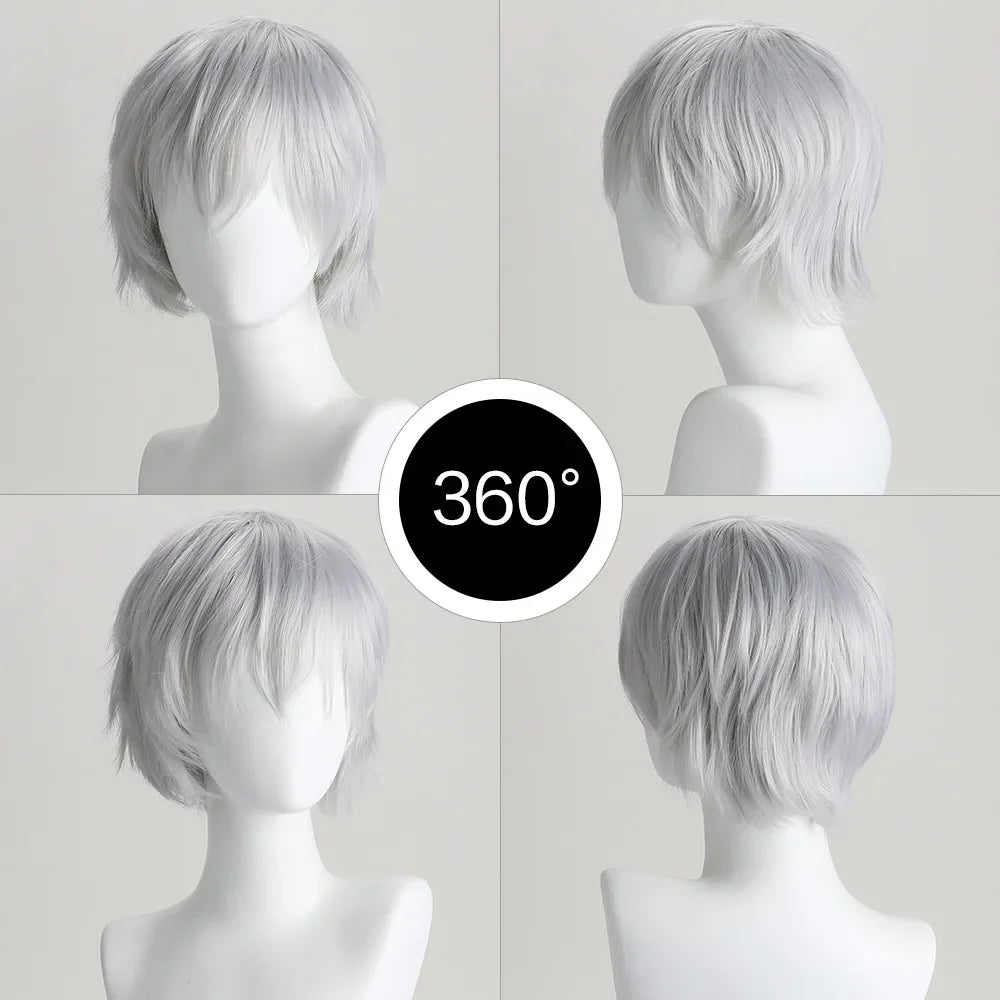 Anime Tokyo Ghoul Cosplay Kaneki Ken Cosplay Costumes Uniform Masks Hoodie Jacket Pants Shorts Full Set Outfits Wig Men