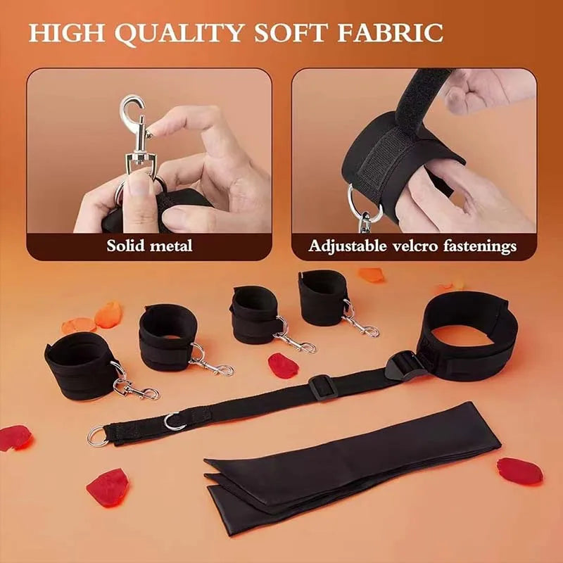 Adult Games Erotic Sex Toys For Woman Couples SM Fetish Slave BDSM Bondage Restraints Handcuffs Shackles Erotic Accessories