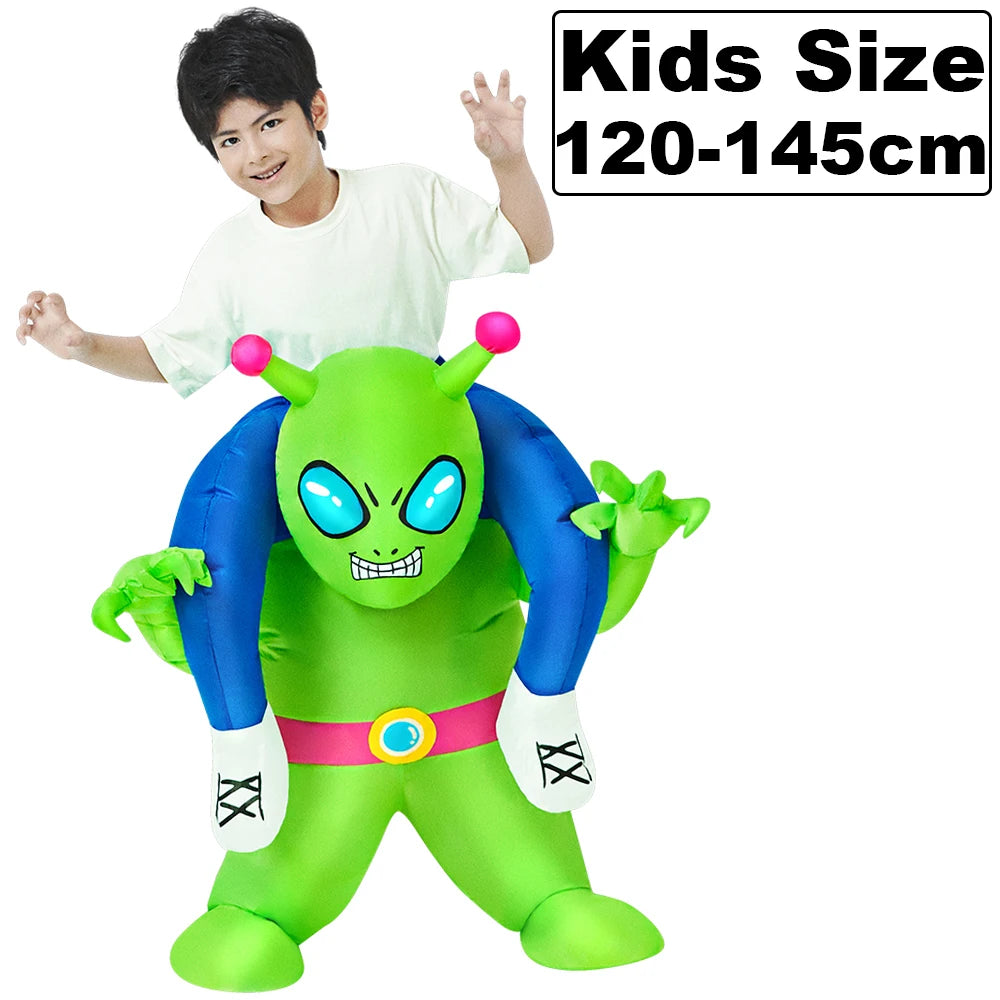 HOT Anime Dinosaur Inflatable Costume Party Mascot Costumes Suit Disfraz Cosplay Halloween Costumes For Adult Kids Dress