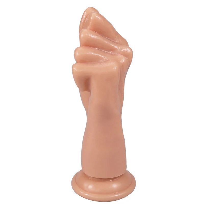 Anal Plug for Fist Sex The Fister Hand Butt Plug with Hand Free Suction Cup Forearm Dildo Sex Toy for Vaginal or Anal Fisting