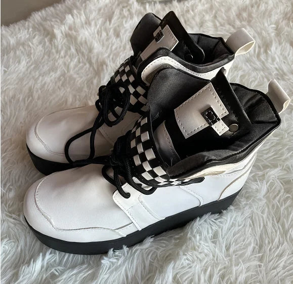 Customized:Game NIKKE The Goddess of Victory Alice Cosplay Latex Bodysuit Halloween Carnival Women Costumes Jackets Shoe Headset