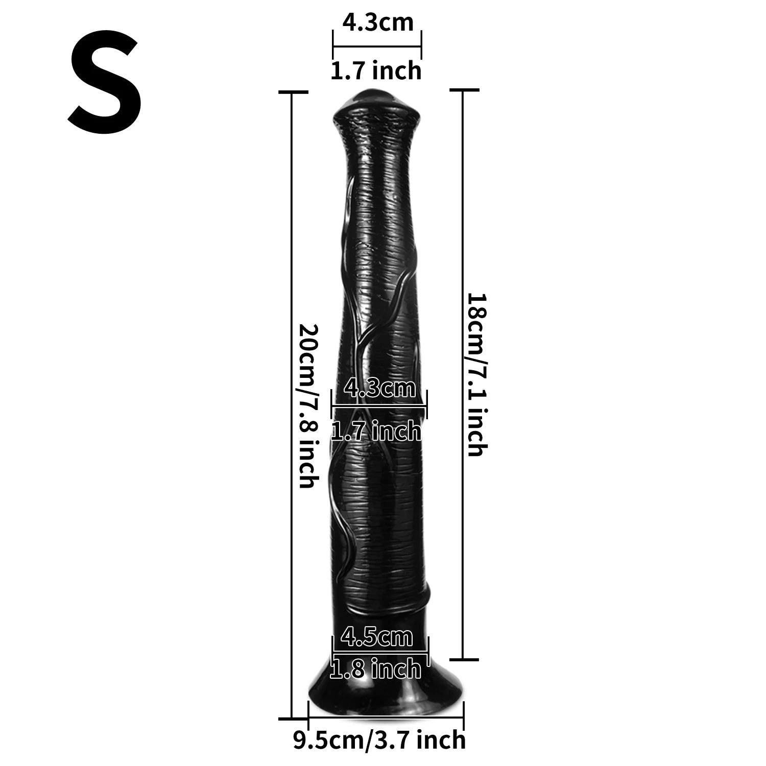 Super Long Horse Dildo Huge Animal Penis Monster Fantasy Dick Female Masturbation Sex Toys for Men/Women Couples Anal Plug 18+