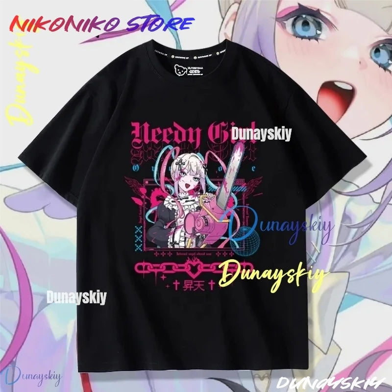 Game Needy Girl Overdose KAngel Cosplay A P Pink Cat Head Air Conditioning Carpet Anchor Girl Heavy Dependence On COS Sugar