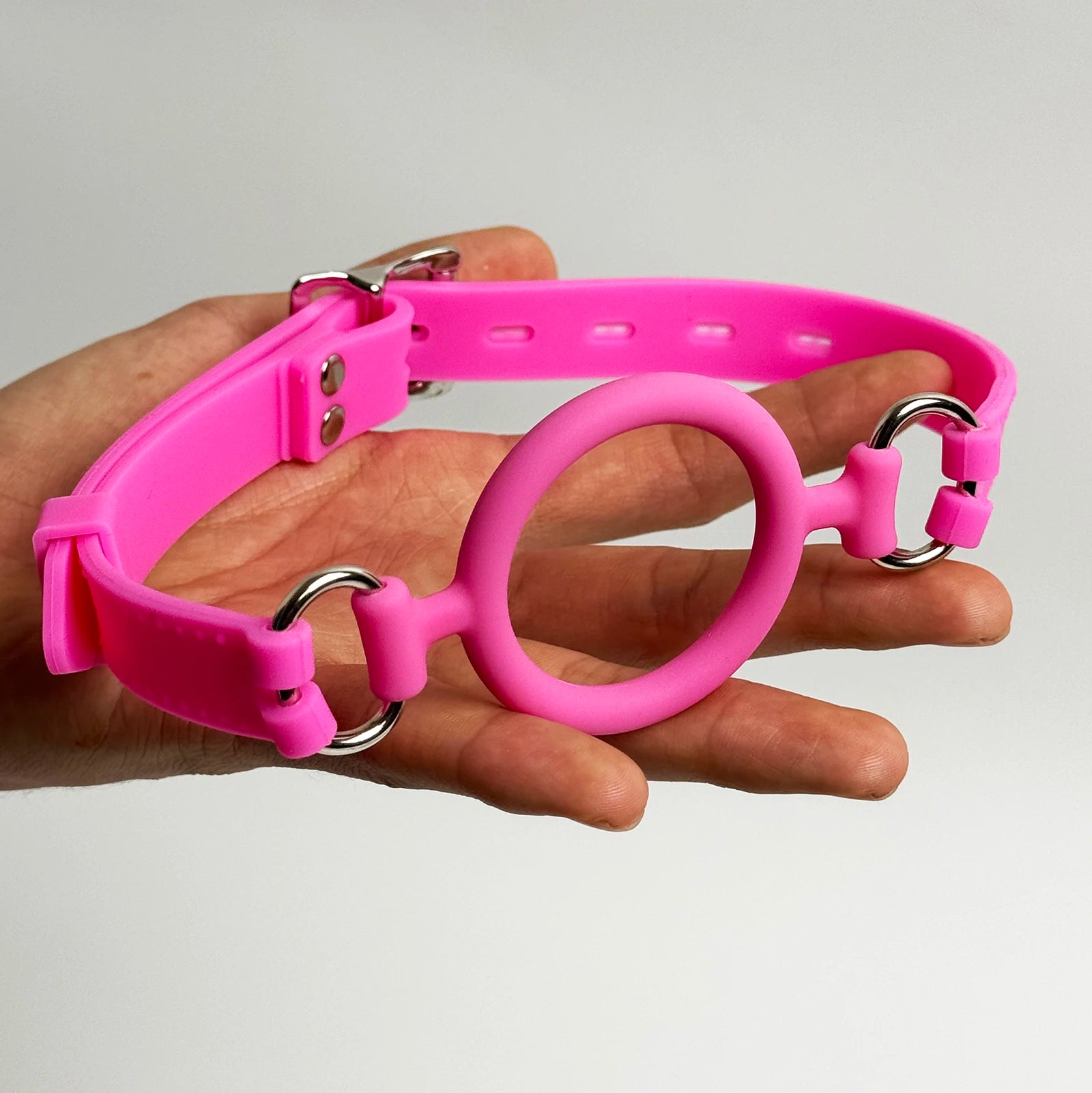 Silicone Oral Sex Ring Open Mouth Gag Flirting Bondage Balls Adult Game Erotic Toys BDSM Restraints Sex Toys For Couples O Ring