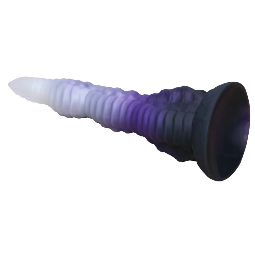 One-Horned Dragon Giant Dildo for Women Male Masturbator Dual-Purpose Anal Plug Adult Sex Toy with Backyard Theme