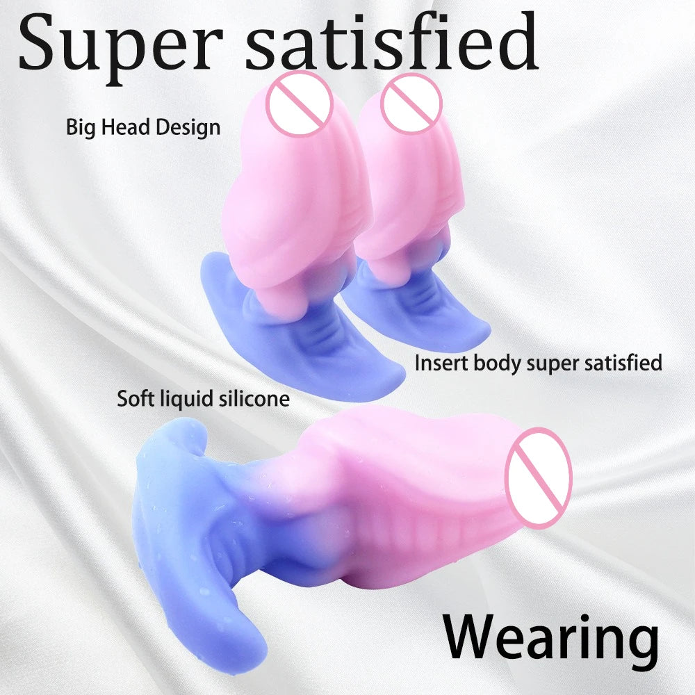 Dildo Wearable Anal Plug Huge Penis Alien Anal Dildo for Women Men Masturbator Butt Plug Dilator Sex Toys Huge Anal Toys