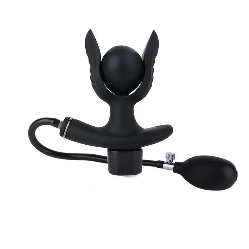Inflatable Electric Shock Anal Plug Vaginal G Spot Stimulation Anal Docking Insertion Prostate Massage Male Masturbator Sex Toy