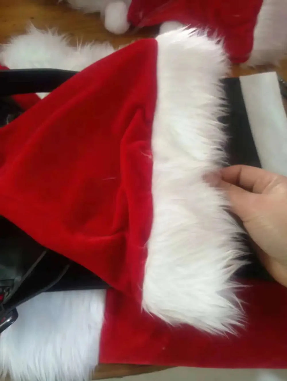Santa Claus Cosplay Costume Christmas New Year Men Costumes Deluxe Classic Adults Set Halloween Carnival Party RolePlay Suits