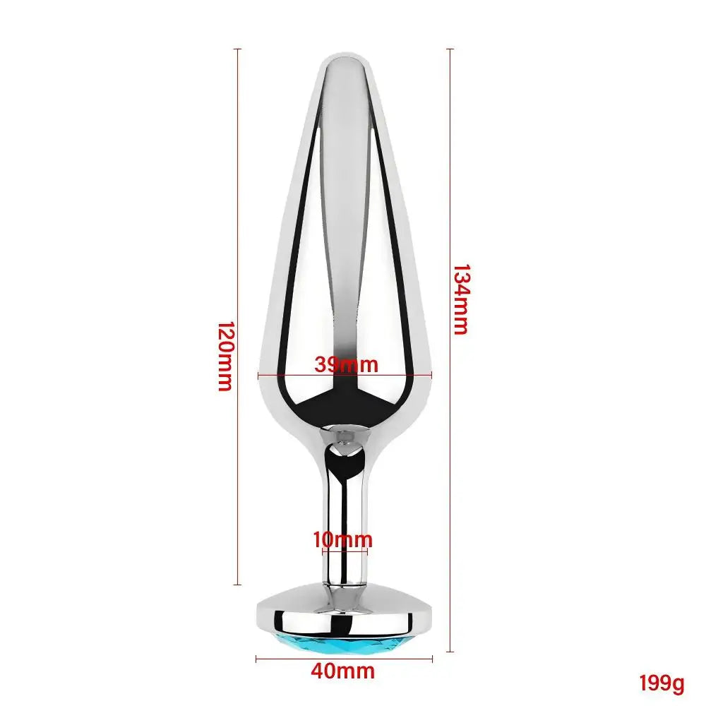 Metal Anal Beads Butt Plug Set Small Large Wearable Ass Analplug Jewelry Dilator Dildo Prosate Massager Sex Toy Man Women Shop
