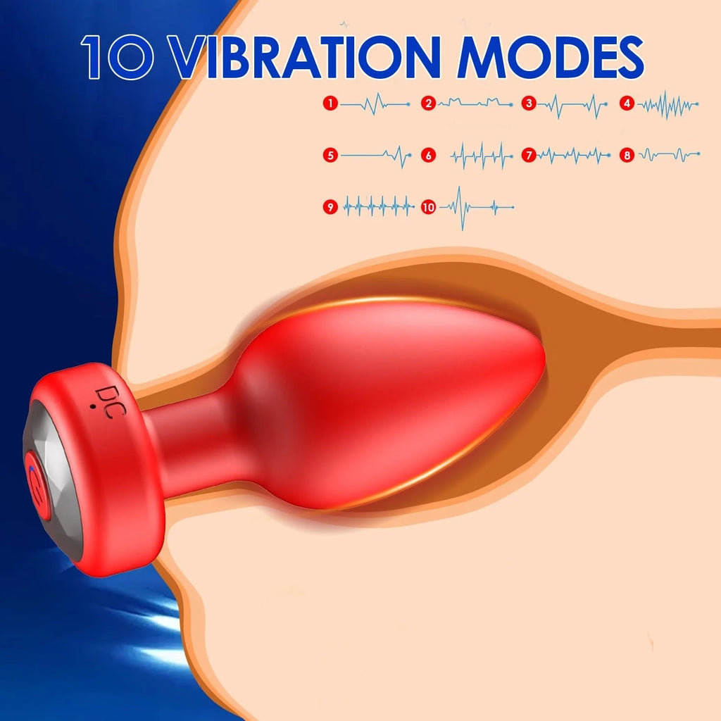 1PC Wireless Control Anal Vibrator Butt Plug Men Prostate Massager Stimulator Female Masturbator Adult Sex Toys for Women Gay
