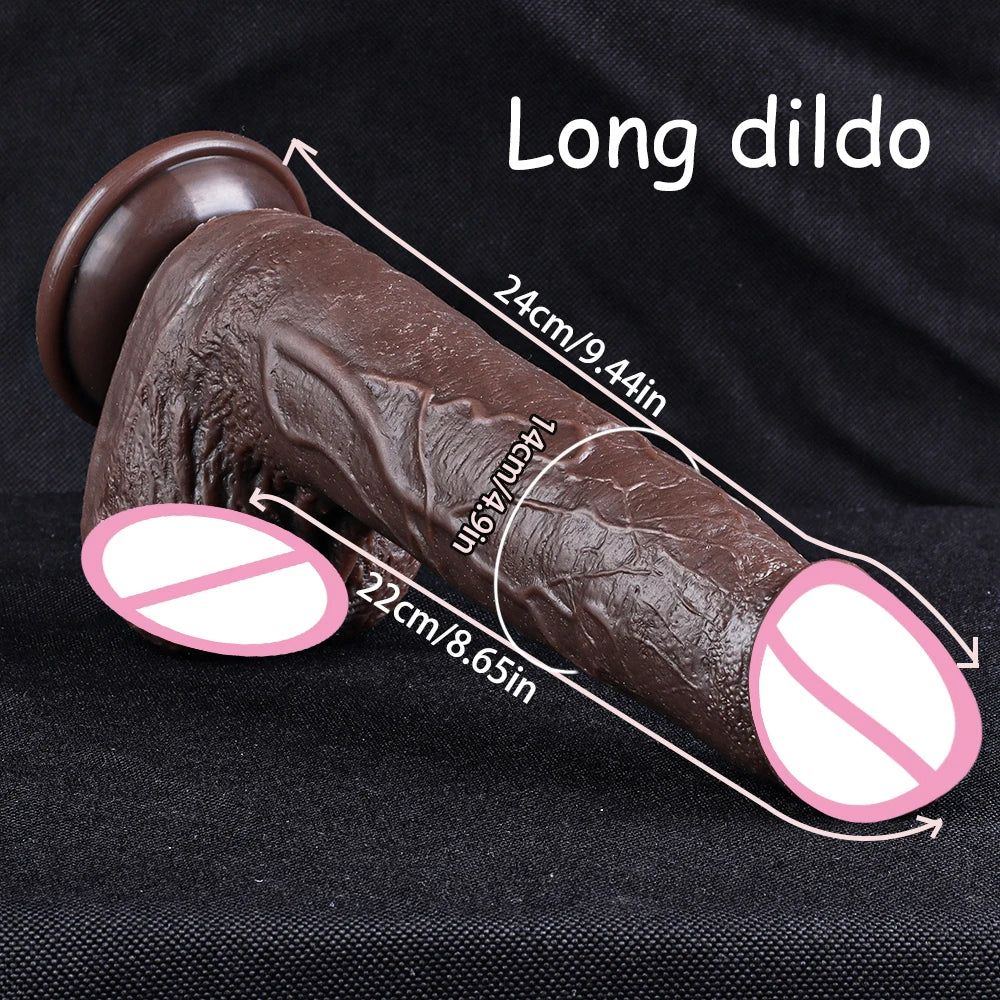 Big Dildo Penis Sex Toys for Women Strap-on Silicone Sexy Couple Clitoral Vagina Adult Dylldos Masturbation Toy Squirt Orgasm