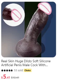 Super Realistic Dildo Vibrator Silicone Big Penis Anal Sex Female G-Spot Masturbator Adult Sex toy Lesbian Butt Plug For Women