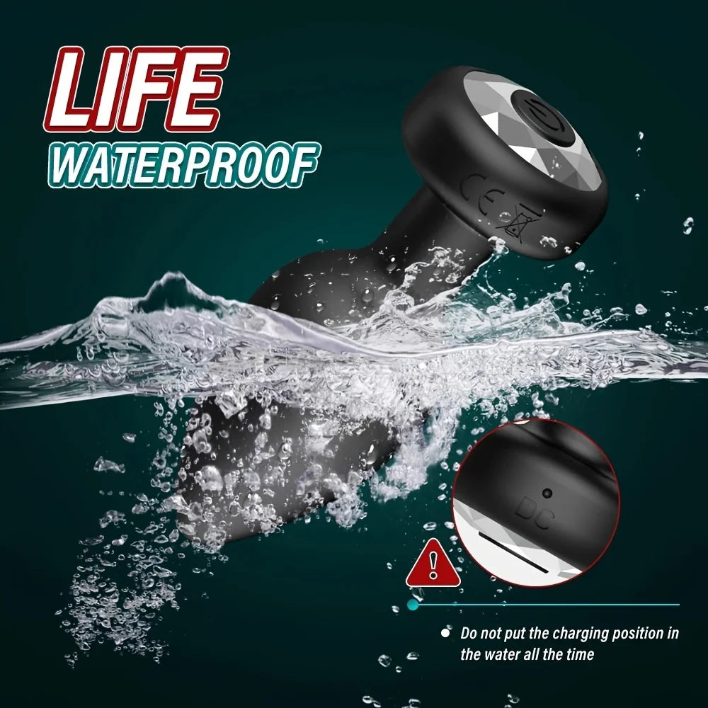 1PC Wireless Control Anal Vibrator Butt Plug Men Prostate Massager Stimulator Female Masturbator Adult Sex Toys for Women Gay