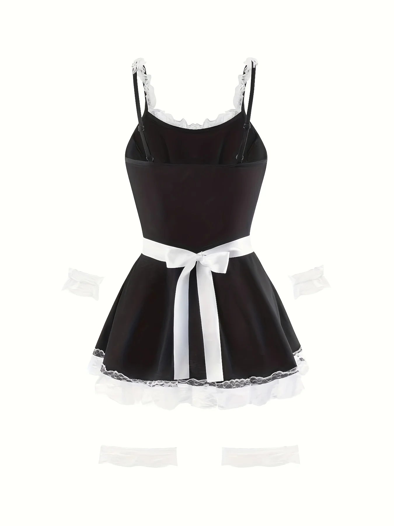 Porno Women Sexy Lingerie Maid Dress Uniform Anime Cosplay Costumes Servant Apron With Panties set Lolita Exotic Clothing